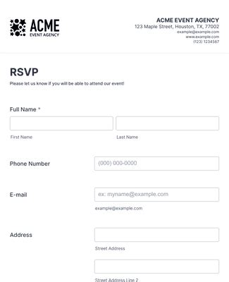 Google Form Wedding Rsvp Template