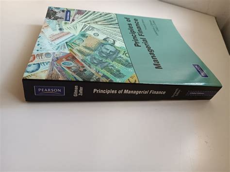 ORIGINAL COLLEGE UNIVERSITY TEXTBOOK Principles Of Managerial Finance