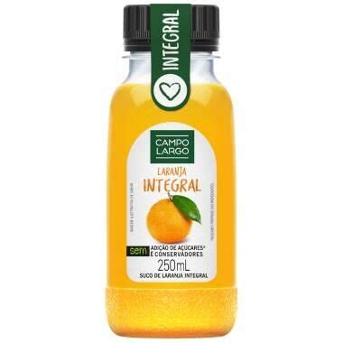 Suco CAMPO LARGO Laranja 250ml