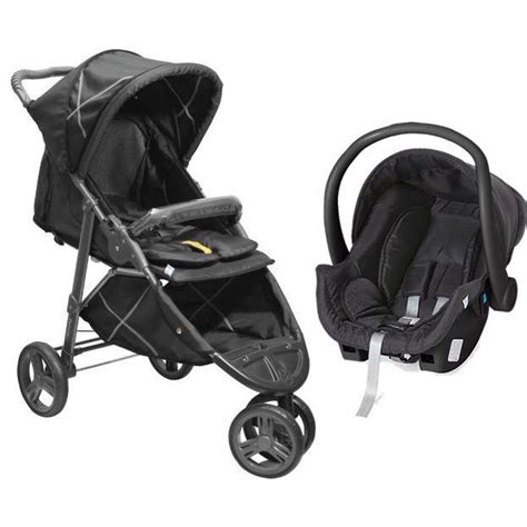 Carrinho De Bebê Cross Galzerano Black 3 Rodas Cocoon Preto Submarino