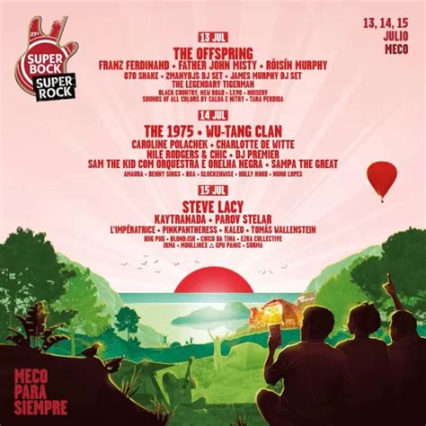 Entradas Festival SUPER BOCK SUPER ROCK 2023