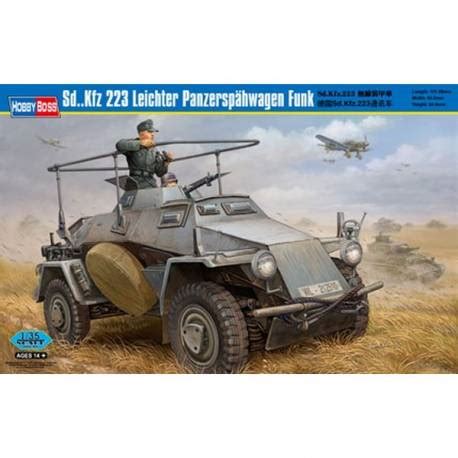 Sd Kfz Leichter Panzerspahwagen Funk Hobby Boss Me