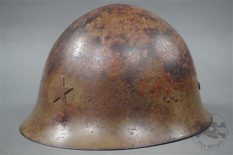 Original Japanese Wwii Imperial Army Type 90 Combat Helmet