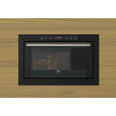 Forno Micro Ondas Fischer De Embutir Infinity Litros Preto