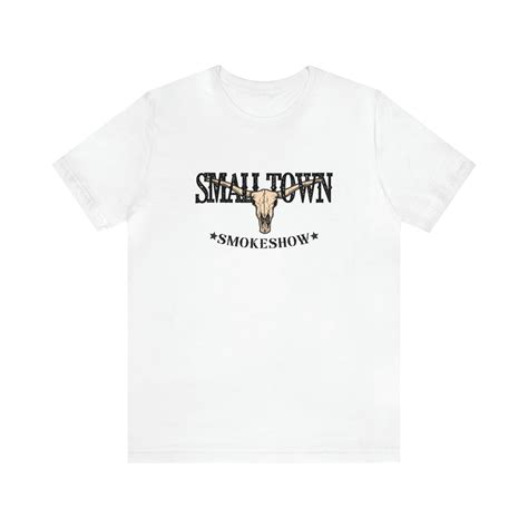 Small Town Smokeshow Graphic Tee Zach Bryan Country Music Shirt Western Clothes Country