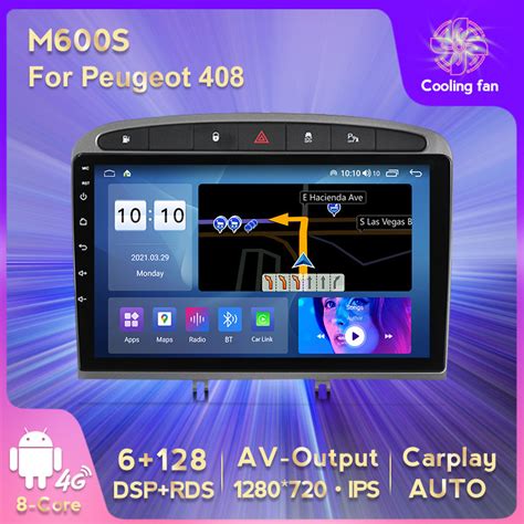 Navigatie Carpad Android Dedicata Peugeot Ecran Ips