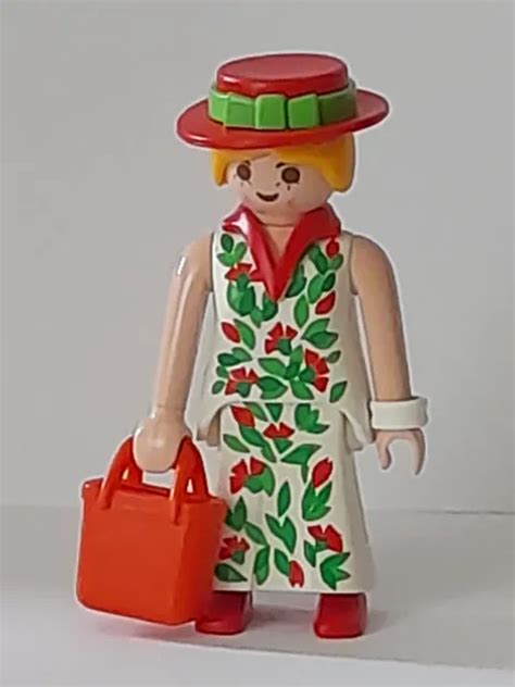 PLAYMOBIL PERSONNAGE FEMME pour maison 1900 victorienne belle époque