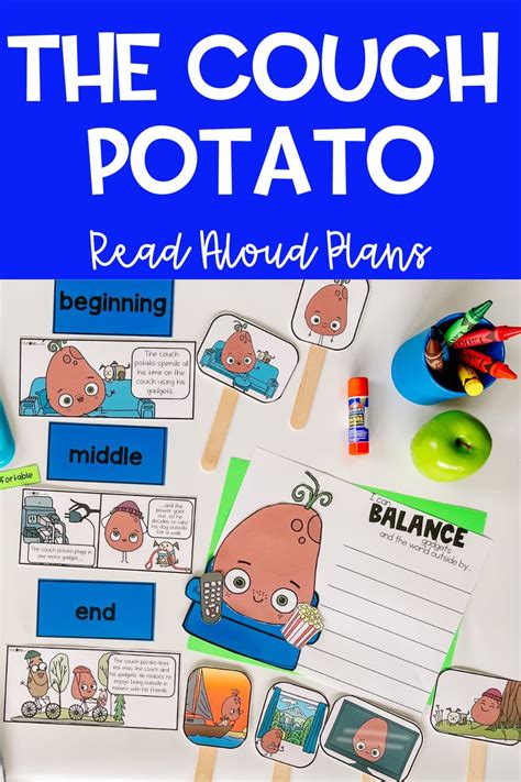 The Couch Potato Read Aloud Jory John Reading Comprehension Activities Reading Comprehension