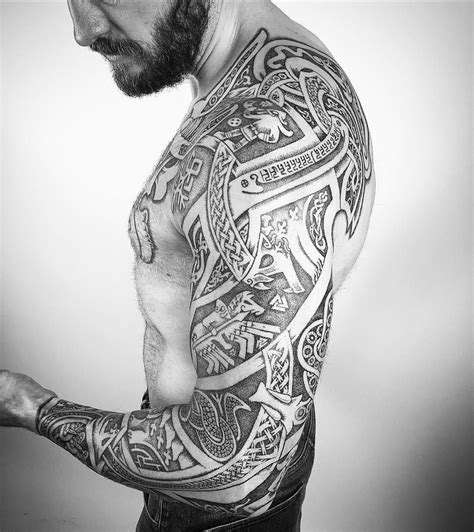 Viking Sleeve Tattoo