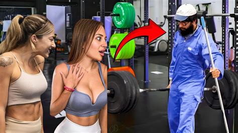 Pretended To Be A Cleaner In Gym Prank Part Best Of Anatoly Gym