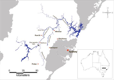 Nepean River Map