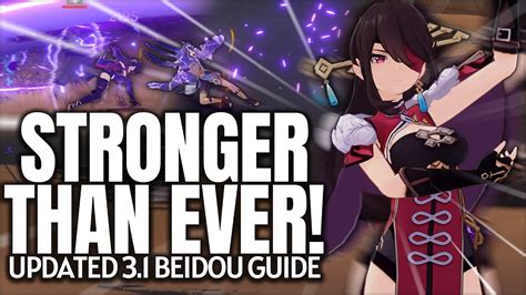 Stronger Than Ever Updated Beidou Guide Artifacts Weapons Teams