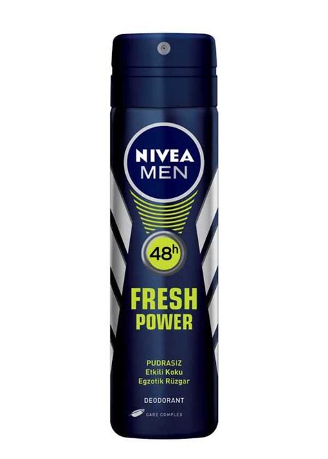 Nivea Men Fresh Power Deodorant Sprey Ml Deodorant Nivea