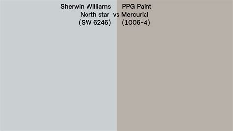 Sherwin Williams North Star Sw Vs Ppg Paint Mercurial