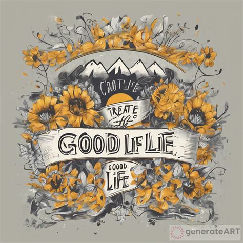 Create Good Life Art Generateart