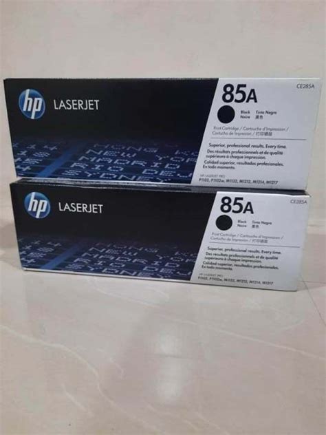 Hp 85a Ce285a Black Original Laserjet Toner Cartridge Lazada Ph