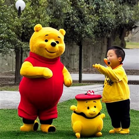 Xi Jinping As Winnie The Pooh Stable Diffusion OpenArt