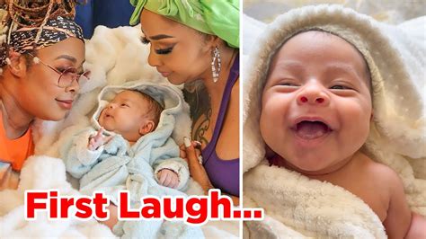 Da Brat Shares Her Sons True Legend First Laugh Video Youtube