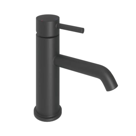 Abacus Iso Matt Black Mono Basin Mixer Sanctuary Bathrooms