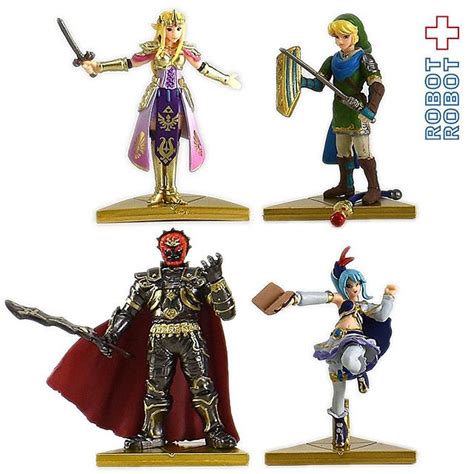 タカラトミー ゼルダ無双 スタンドフィギュア 全4種セット Takara Tomy ZELDA HYRULE Flickr