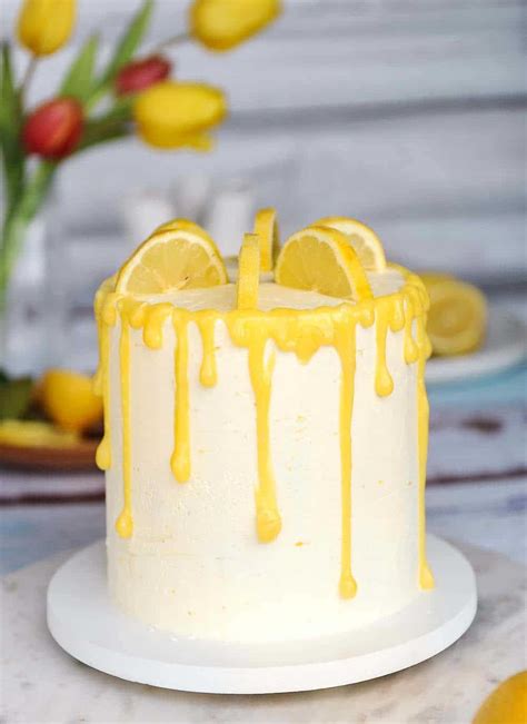 Lemon Cake Recipe from Scratch + video tutorial | Sugar Geek Show