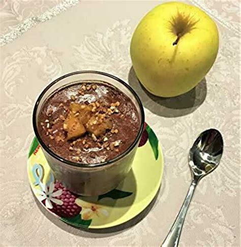 Mousse Au Chocolat Aux Pommes Caram Lis Es De Les Papilles De Karen Et