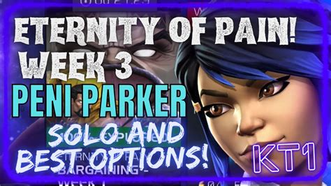 Galan Soloes Peni Parker Best Options And Guide Week Of