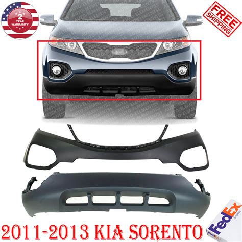 Front Bumper Cover Kit For 2011 2013 Kia Sorento EBay