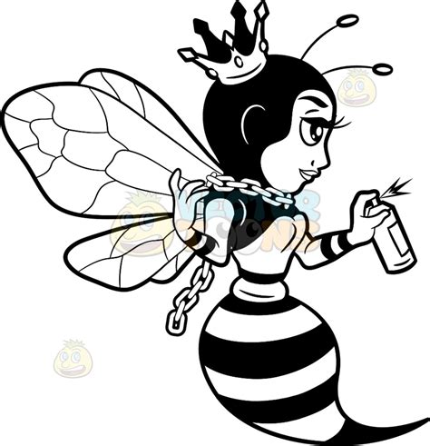 Queen Bee Clipart | Free download on ClipArtMag