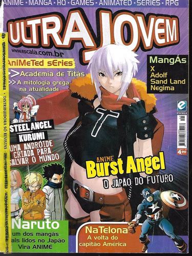 Revista Ultra Jovem Nº 45 Burst Angel Mercadolivre