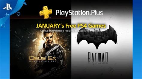 PlayStation Plus Free Games For January 2018 PlayStation Blog