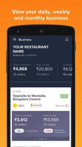 Swiggy Partner App 5380 Download Android Apk Aptoide