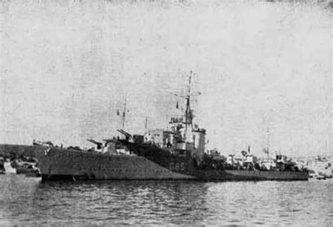 Orp Piorun G 65 Of The Polish Navy Polish Destroyer Of The N Class Allied Warships Of Wwii