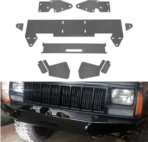 Diy Front Bumper Bare Metal Kit For 1984 2001 Jeep Cherokee