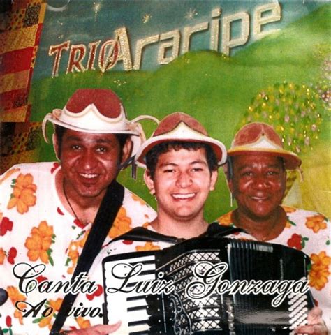 CD Trio Araripe Canta Luiz Gonzaga Ao vivo Forró em Vinil