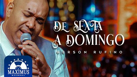 De Sexta A Domingo Gerson Rufino Dvd Novo Tempo Nova Hist Ria