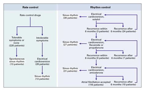 A Comparison Of Rate Control And Rhythm Control In Patients With Recurrent Persistent Atrial