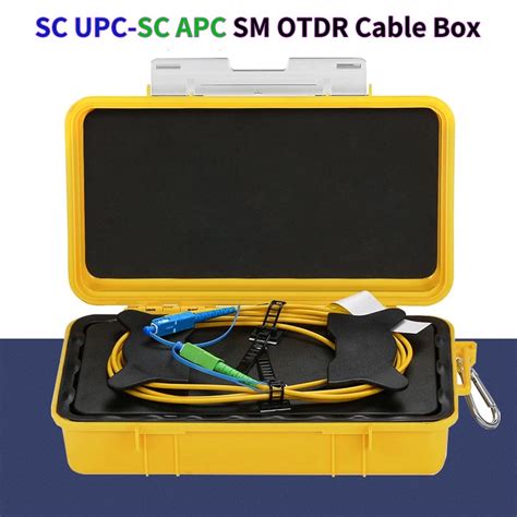 SC UPC SC APC OTDR Dead Zone Eliminator Fiber Rings Fiber Optic OTDR