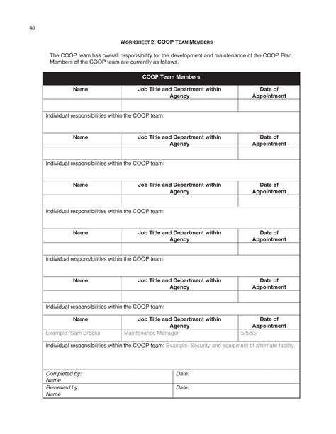 Fire Pre Plan Template