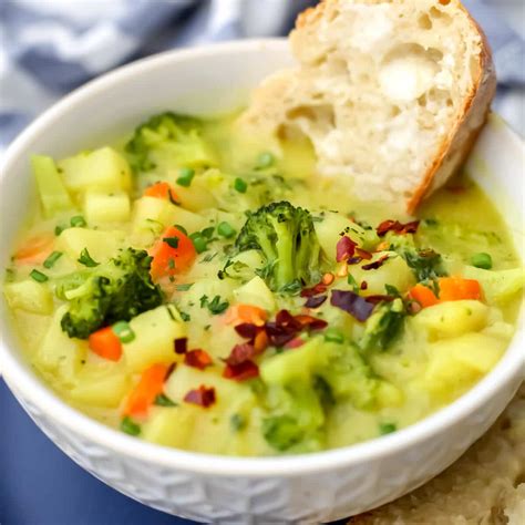 Vegan Broccoli And Potato Soup The Hidden Veggies