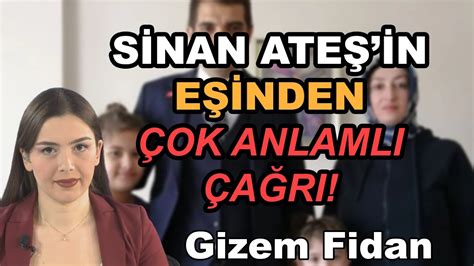 Sinan Ateş in Eşinden Çağrı Gizem Fidan İle Milli Dalga YouTube