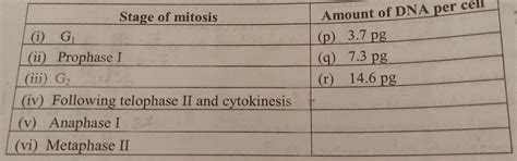 The Amount Of Dna Per Cell Of A Particular Species Is Measured In Cells