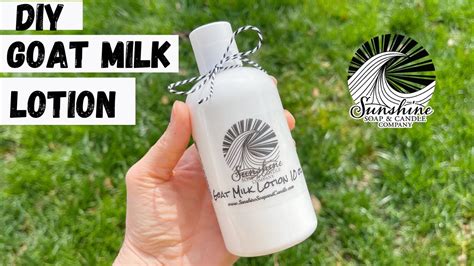 How To Make Your Own Lotion At Home With Goat Milk Diy Goat Milk