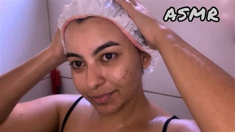 Asmr Lavando E Hidratando Cabelo Sem Fala Som De Gua Shampoo