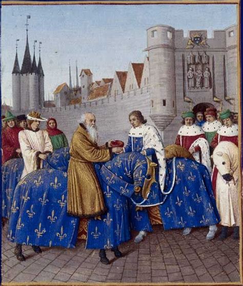 Grandes Chroniques De France Enluminées Par Jean Fouquet Tours Vers