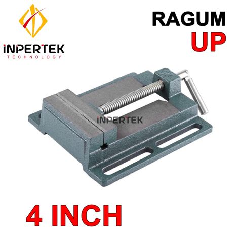 Jual Ragum 4 UP 100 Mm Catok 4 Inch Vise Bench Penjepit Meja Mesin