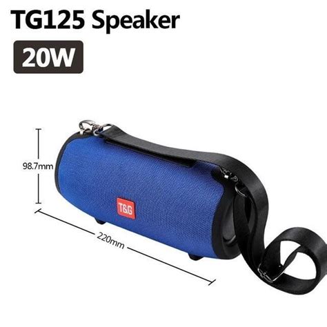 Enceinte Nomade Tg Haut Parleur Bluetooth W Colonne Haute