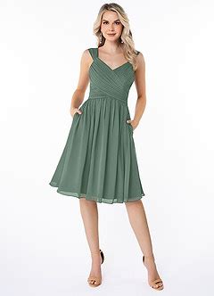 Eucalyptus Azazie Angie Bridesmaid Dresses Azazie