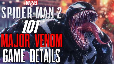 Marvels Spider Man 2 101 Playable Venom Teased Black Suit Details