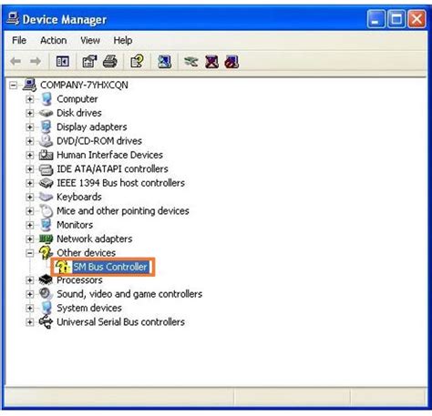 Remove Exclamation Mark On Sm Bus Controller Driver Windows Minitool